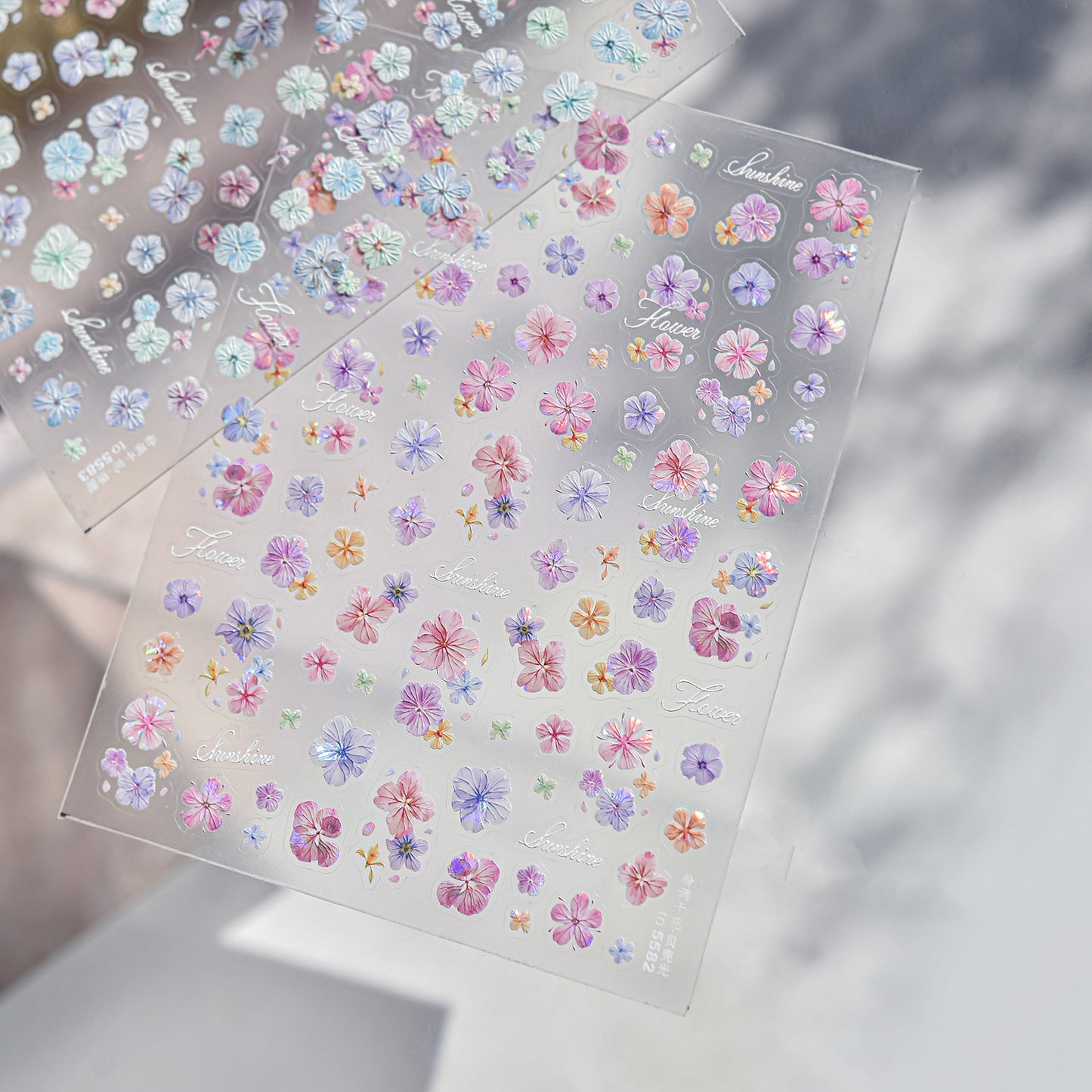Hello Claws | Vintage Dried Flower Nail Deco Sticker