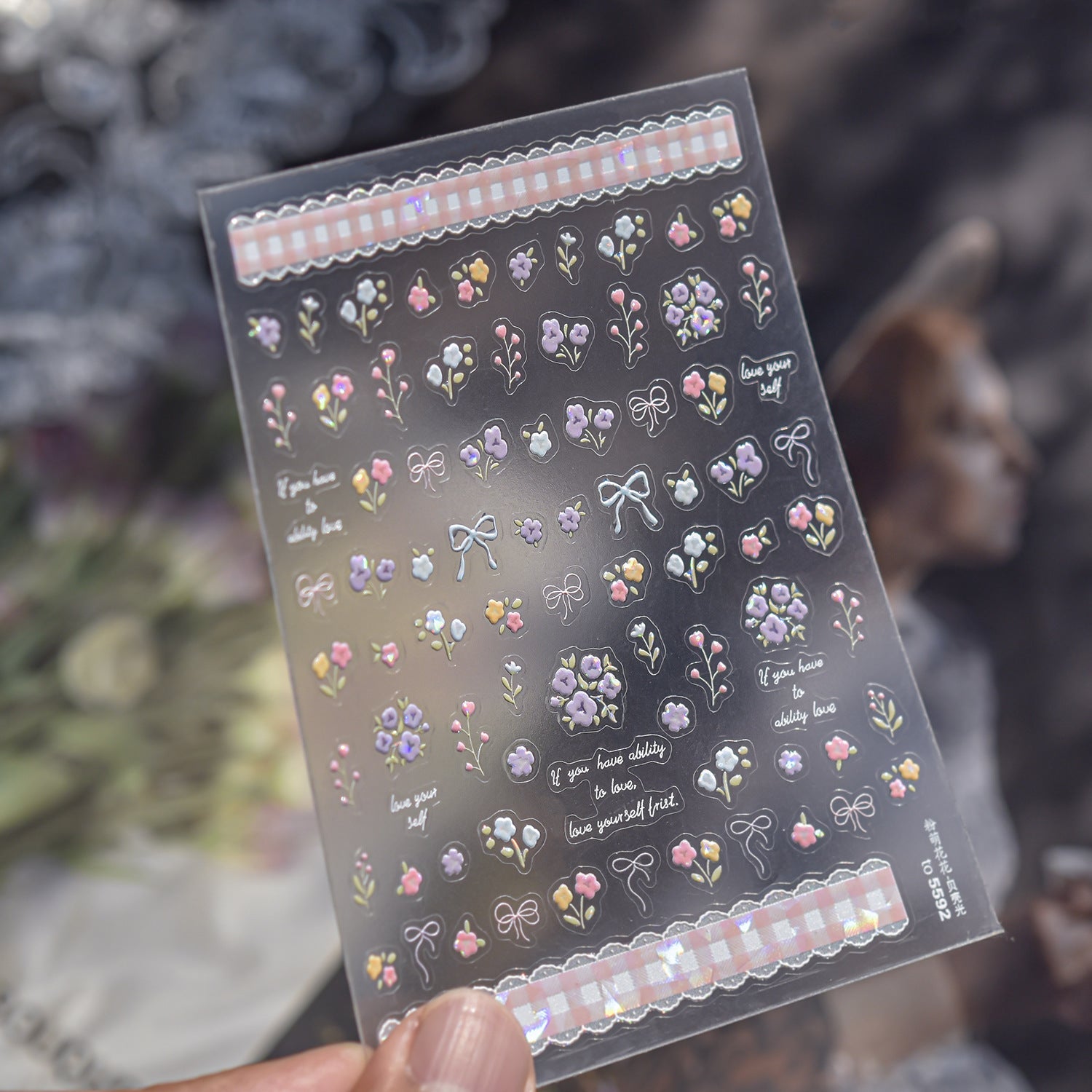 Hello Claws | Spring Flower Nail Deco Sticker 