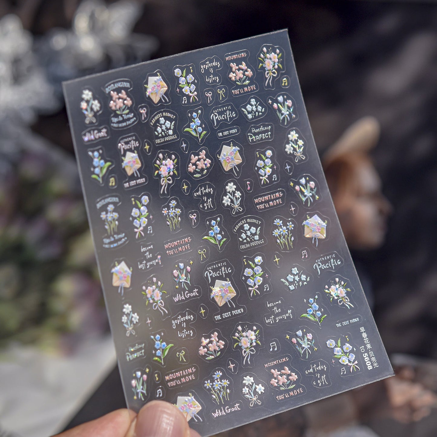 Hello Claws | Spring Flower Nail Deco Sticker 