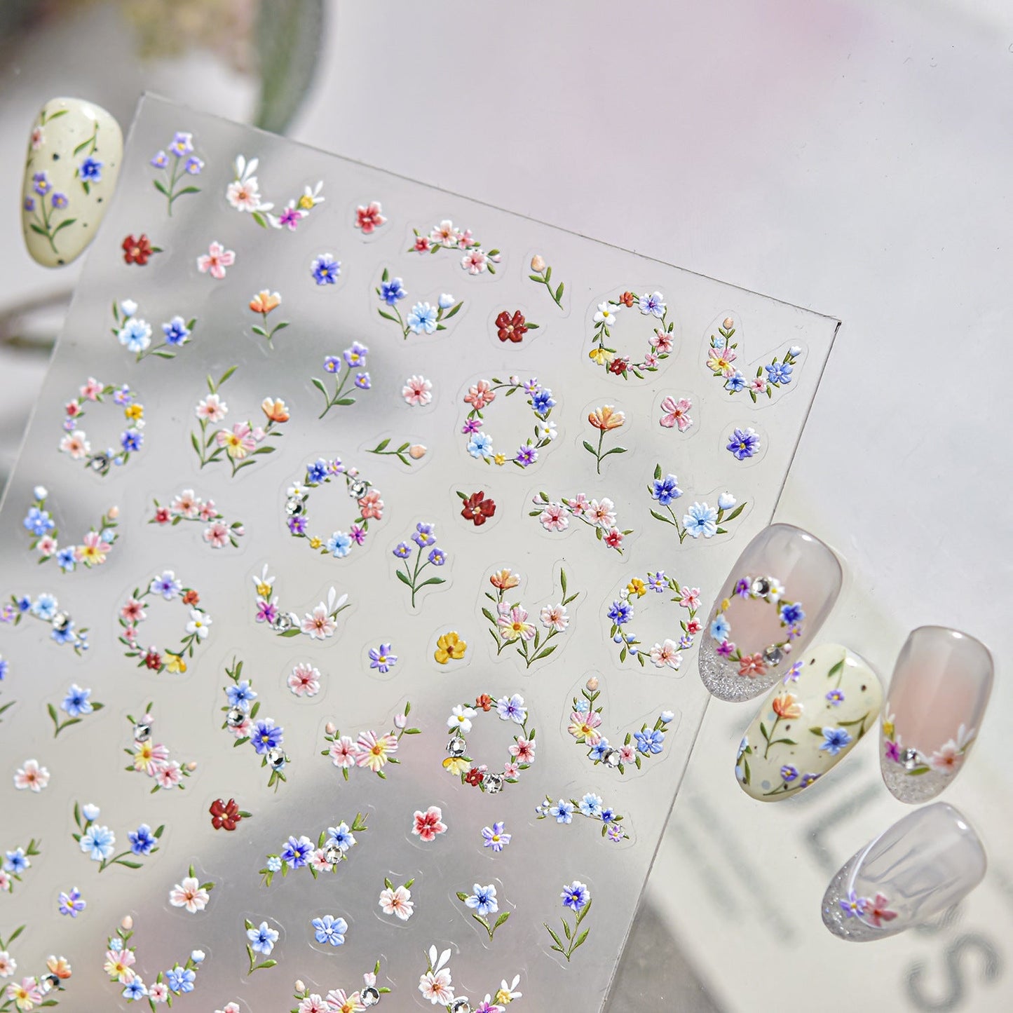 Hello Claws | Mini Flower Nail Deco Sticker 