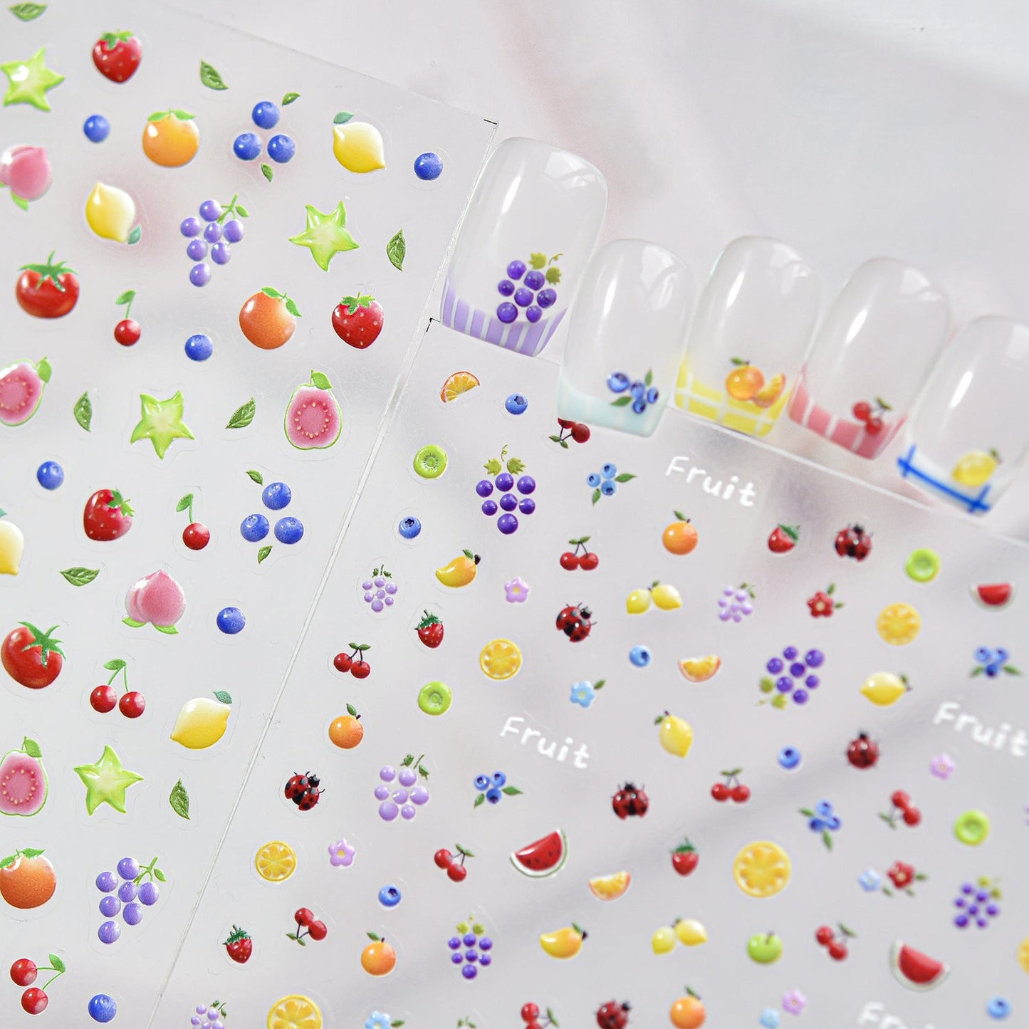 Hello Claws | Summer Mini Fruit Nail Deco Sticker 
