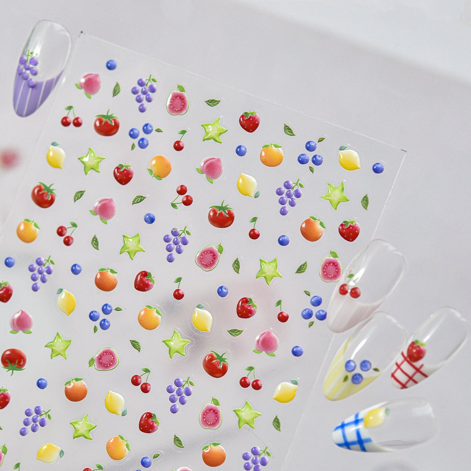 Hello Claws | Summer Mini Fruit Nail Deco Sticker 