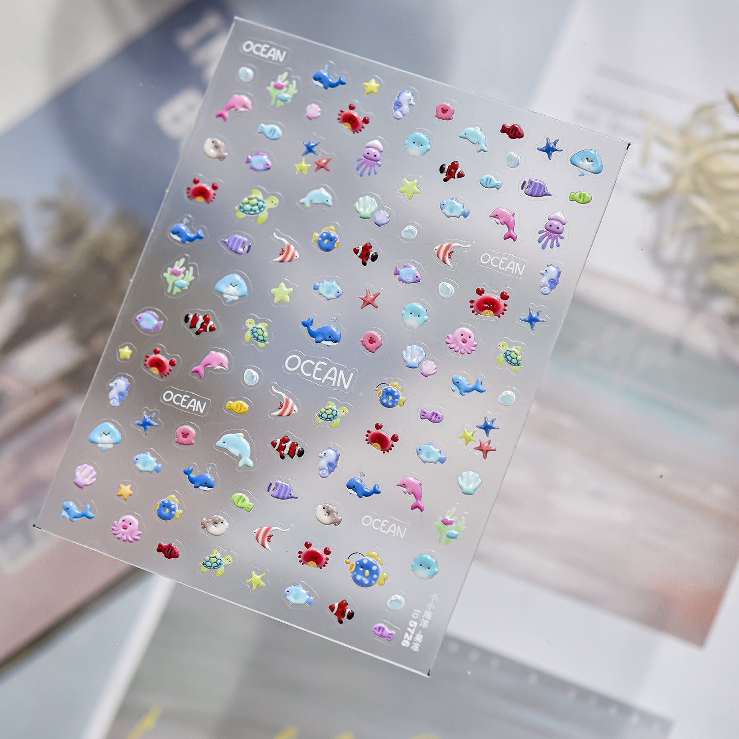 Hello Claws | Sweet Summer Mini Fish Nail Deco Sticker 