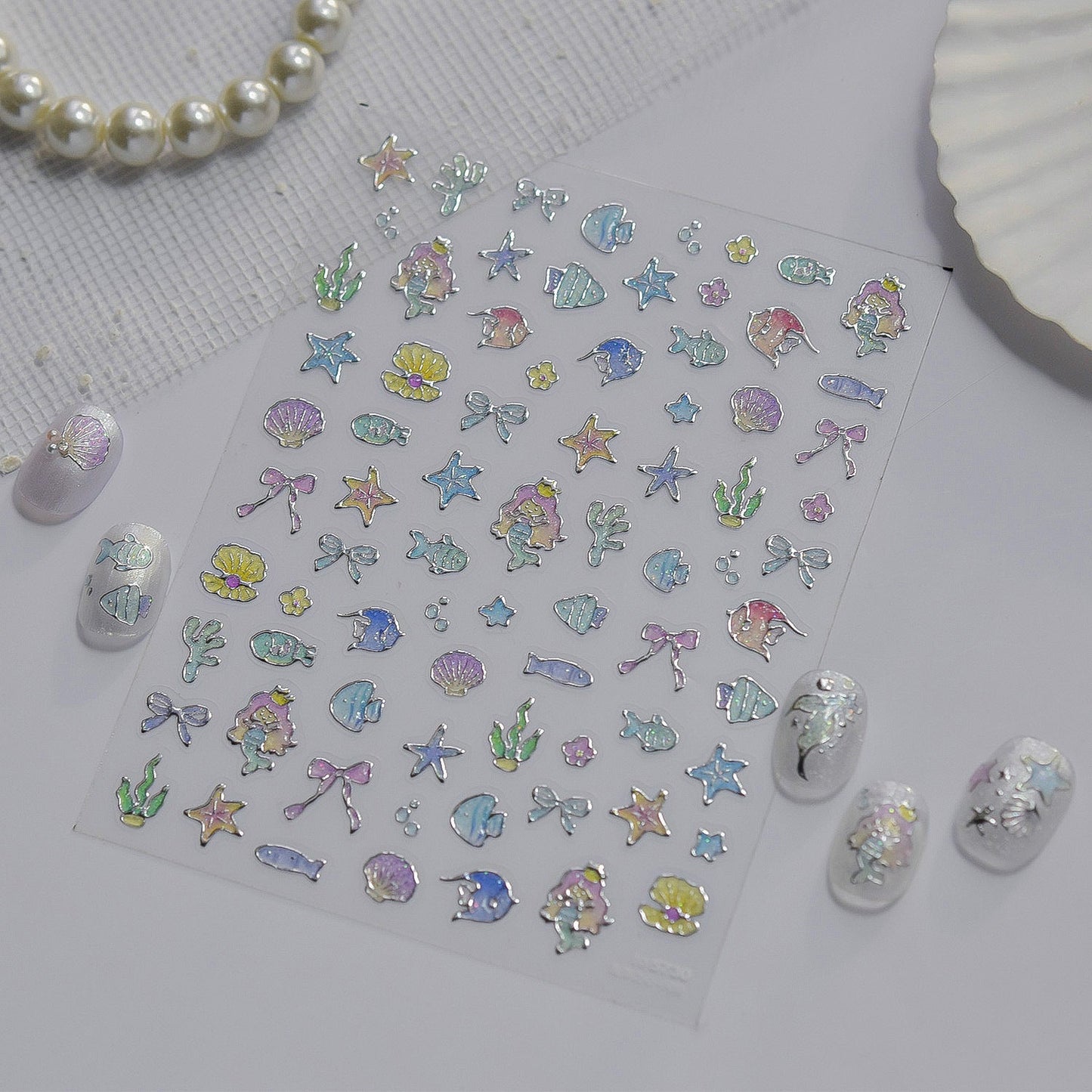 Hello Claws | Starry Mini Ocean Animal Nail Deco Sticker 