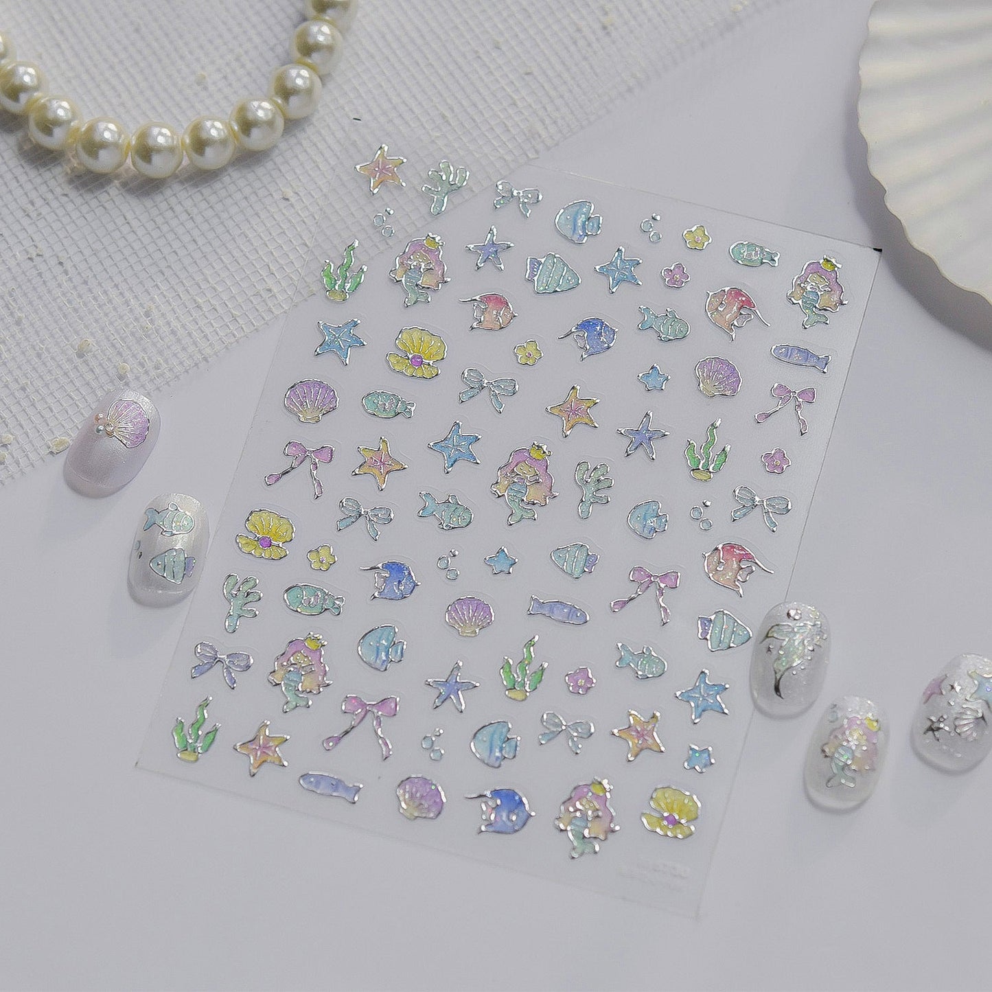 Hello Claws | Starry Mini Ocean Animal Nail Deco Sticker 