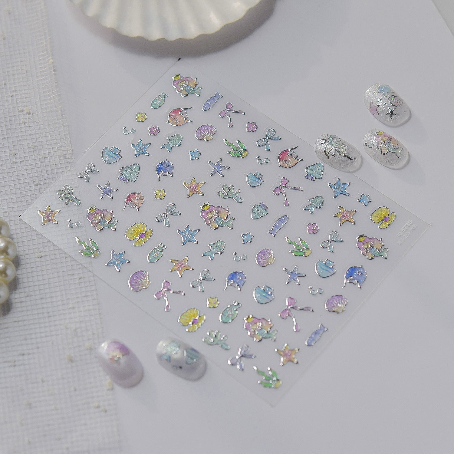 Hello Claws | Starry Mini Ocean Animal Nail Deco Sticker 
