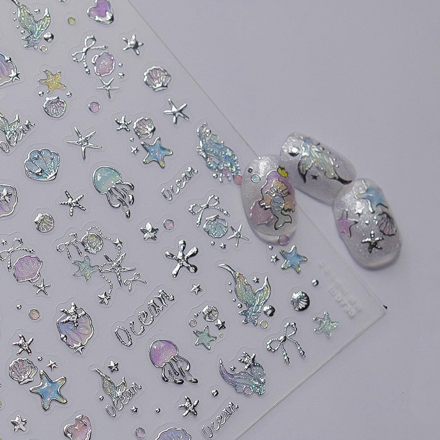 Hello Claws | Starry Starfish Nail Deco Sticker 