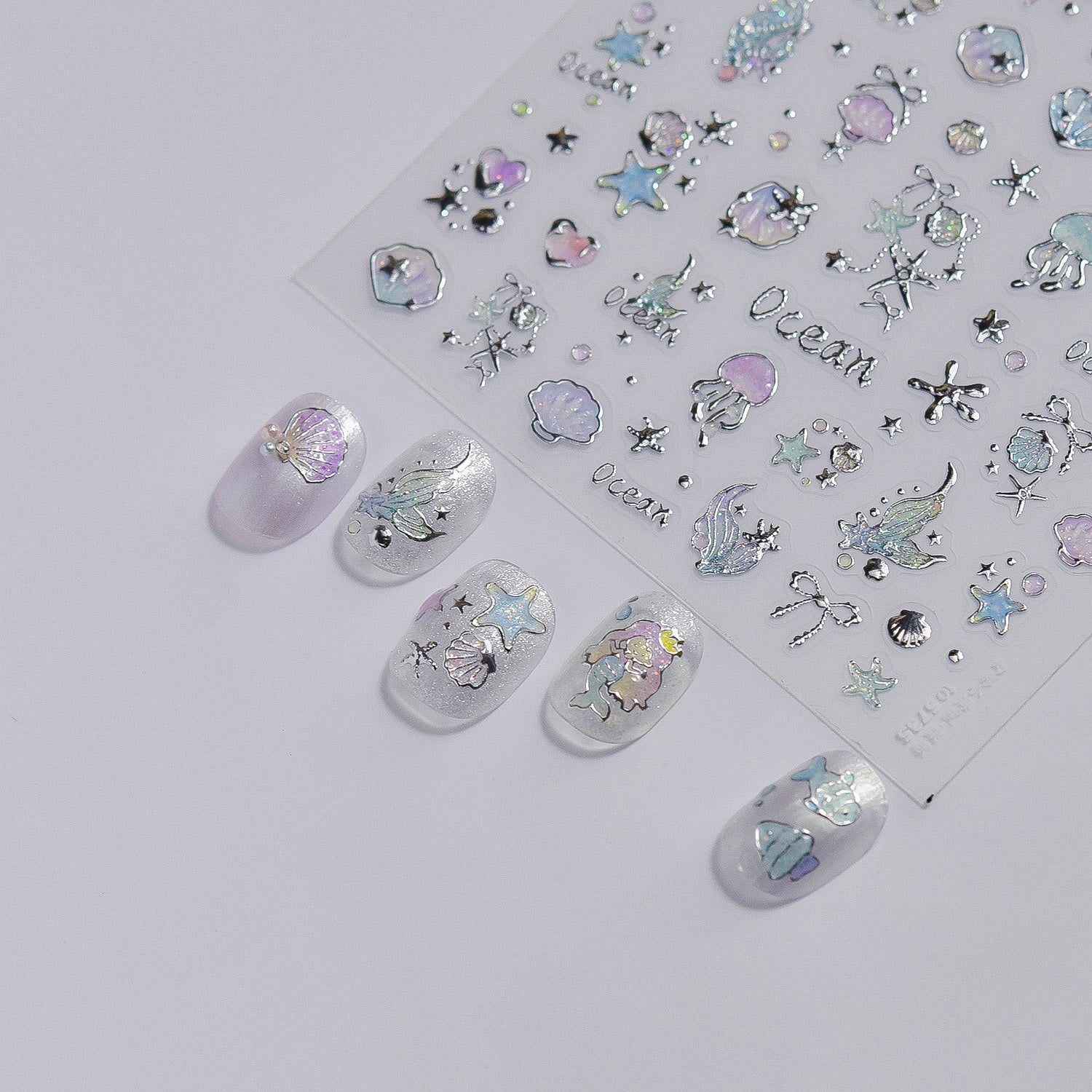 Hello Claws | Starry Starfish Nail Deco Sticker 