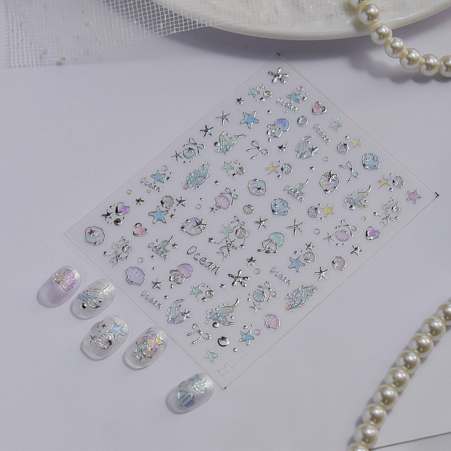 Hello Claws | Starry Starfish Nail Deco Sticker 