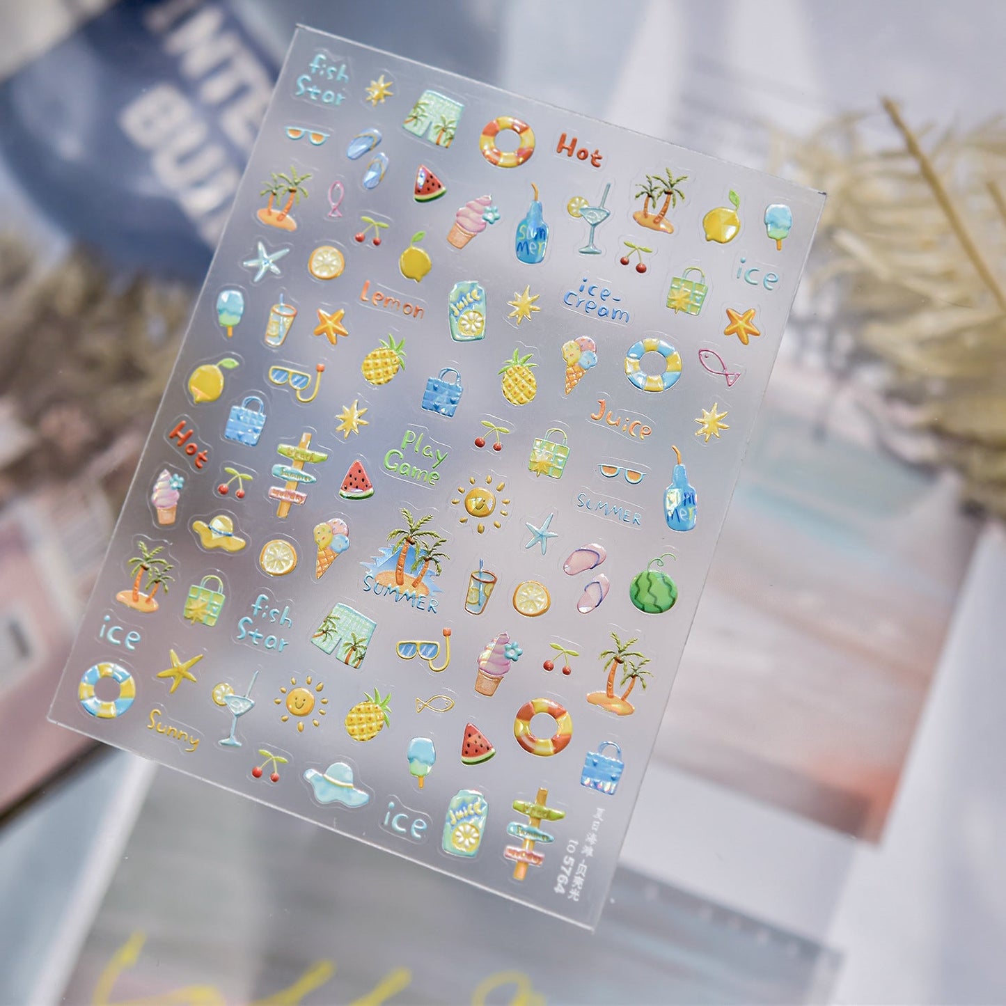 Hello Claws | Summer Juice Nail Deco Sticker 