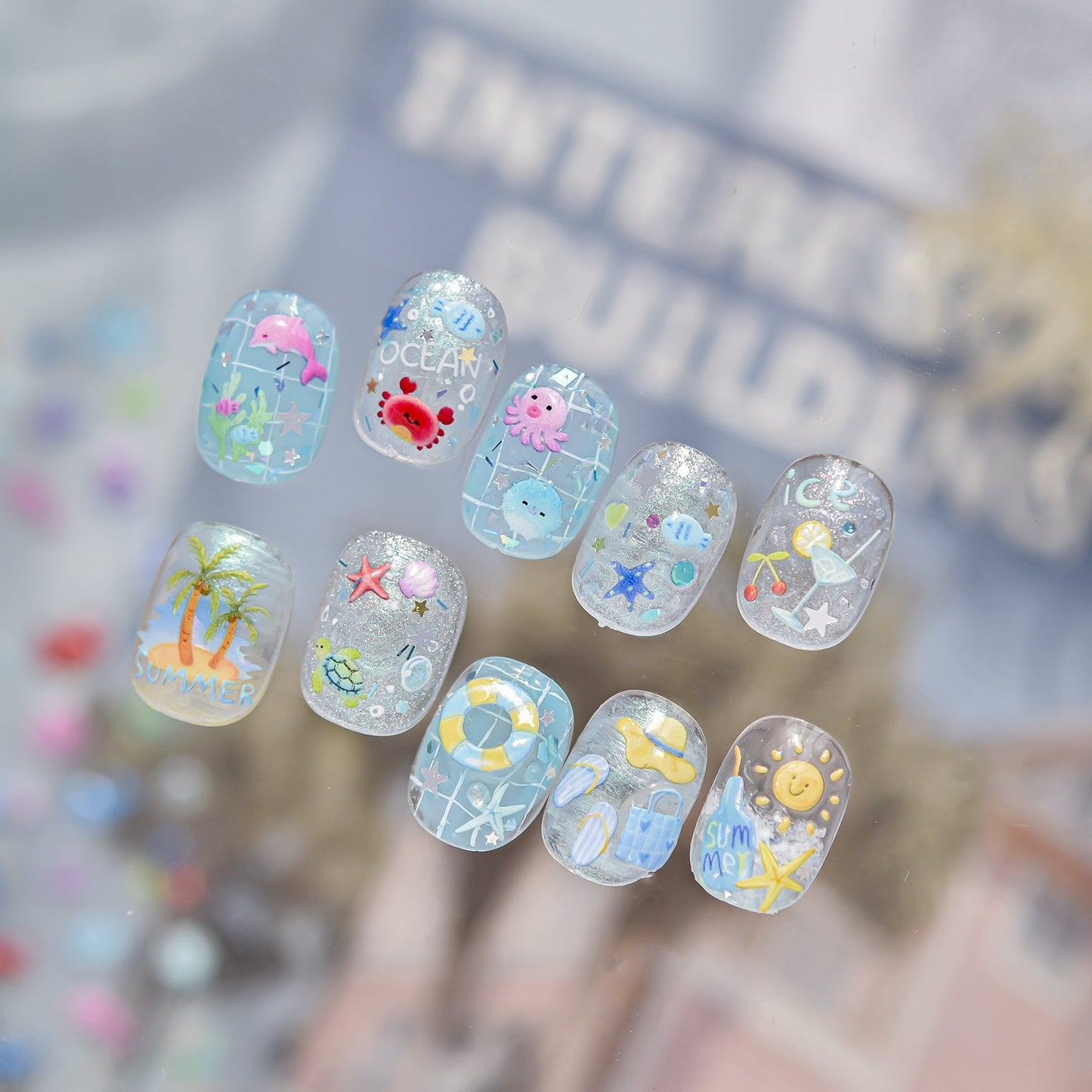 Hello Claws | Summer Juice Nail Deco Sticker 