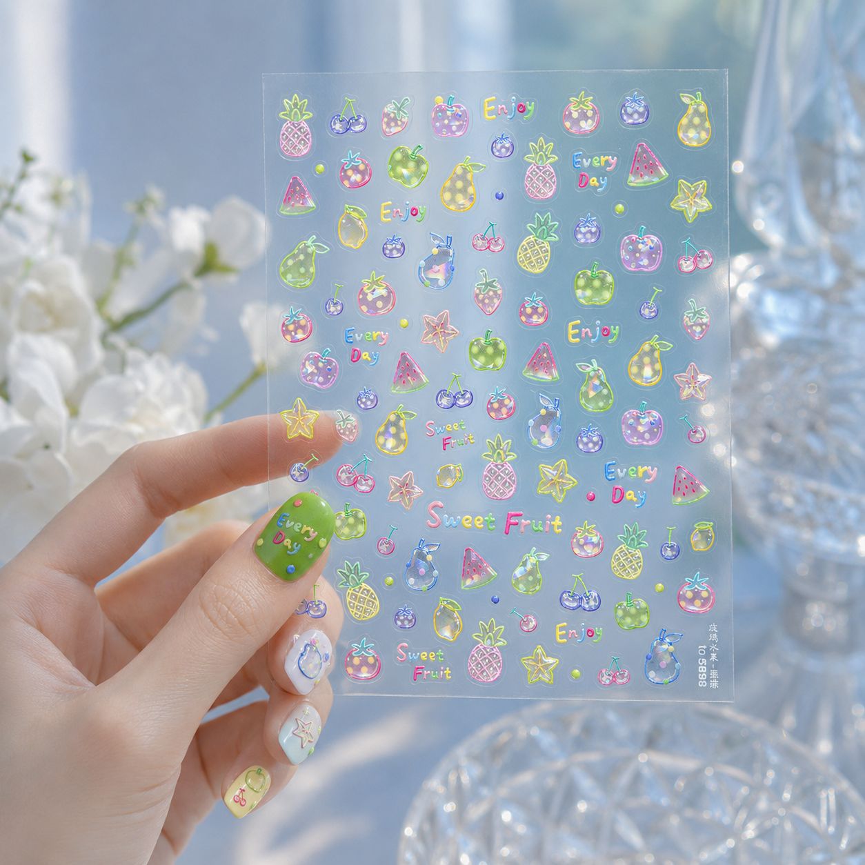 Hello Claws | Summer Fruit Nail Deco Sticker 