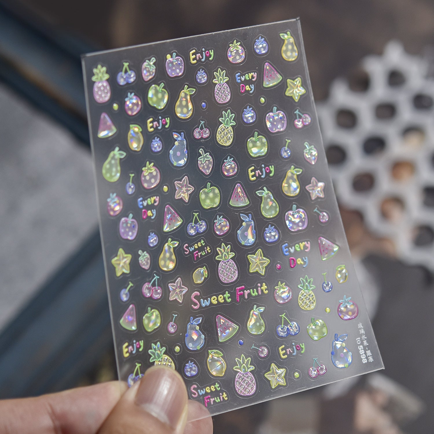 Hello Claws | Summer Fruit Nail Deco Sticker 