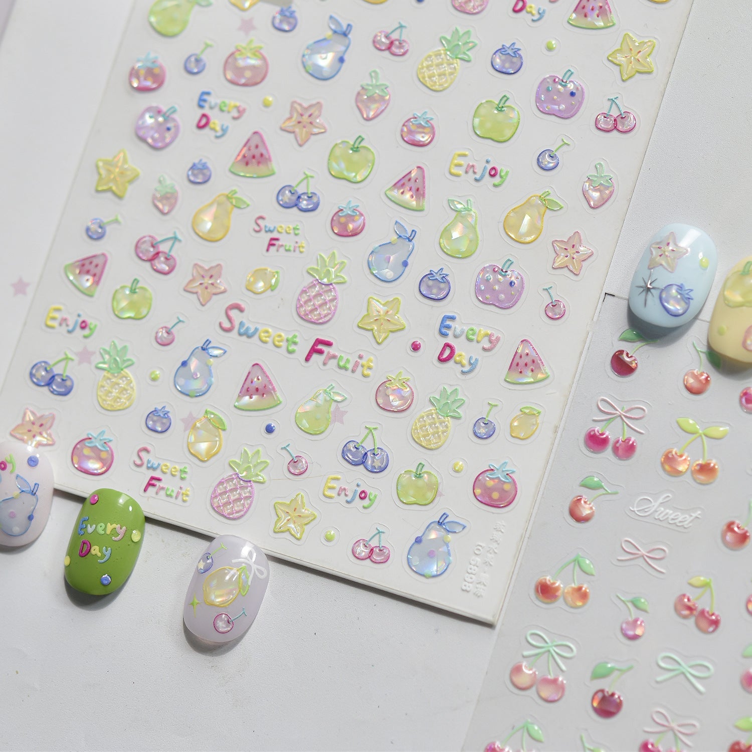 Hello Claws | Summer Fruit Nail Deco Sticker 