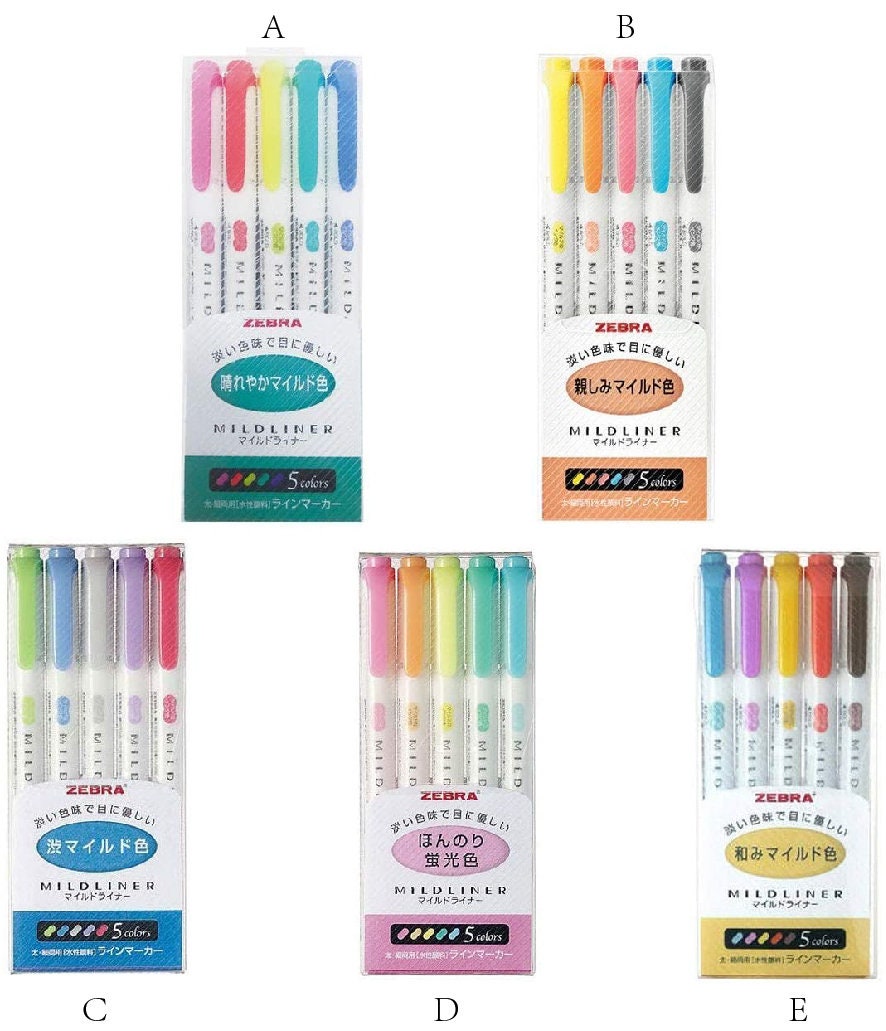 Zebra Pen Mildliner Double Ended Highlighter
