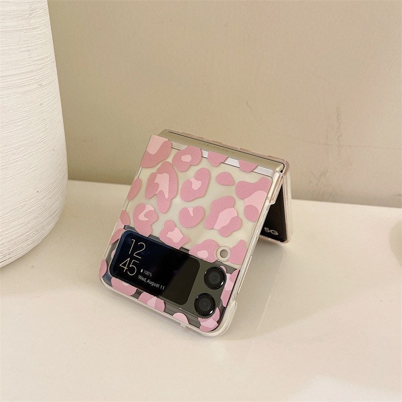 Samsung Galaxy Z Flip 3 | Cute Leopard print Phone Cases