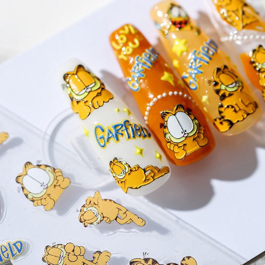 Hello Claws | Garfield Nail Deco Sticker