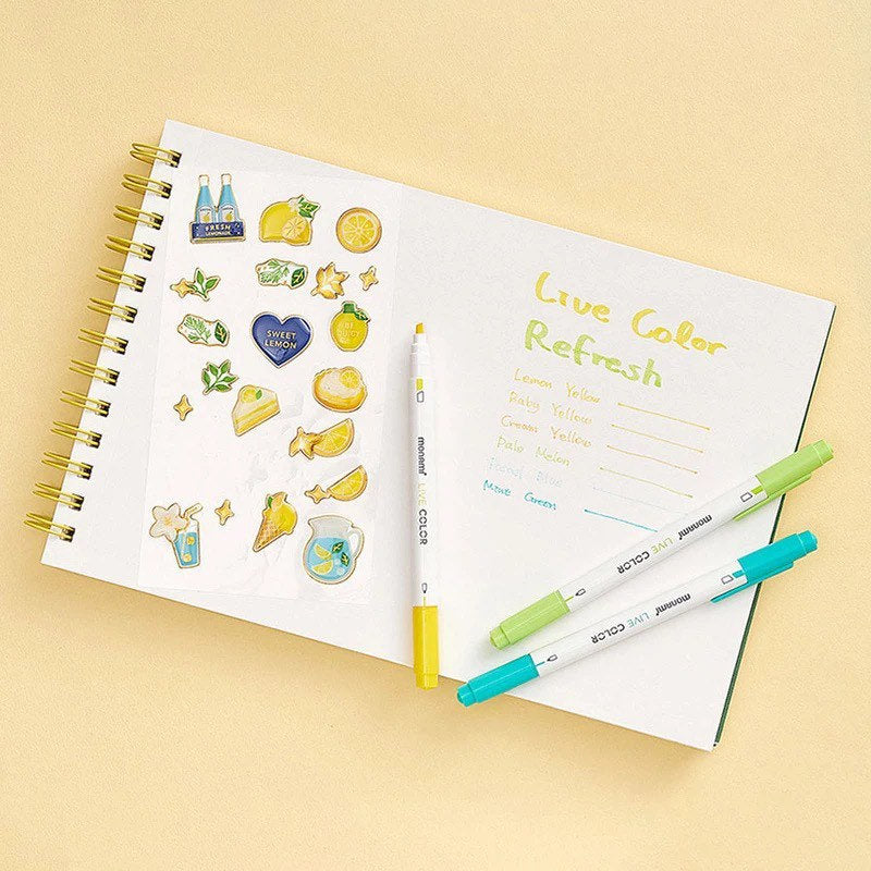 Monami Colourful 6 pen set