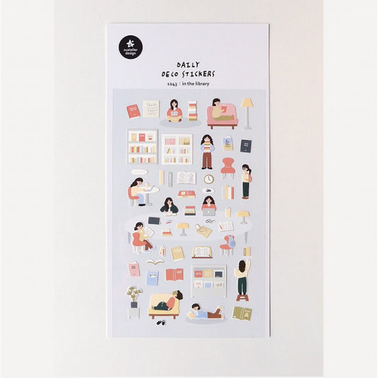 Suatelier | In the library