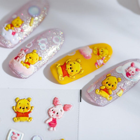 Hello Claws | Dream Bear Winnie the Pooh Nail Deco Sticker
