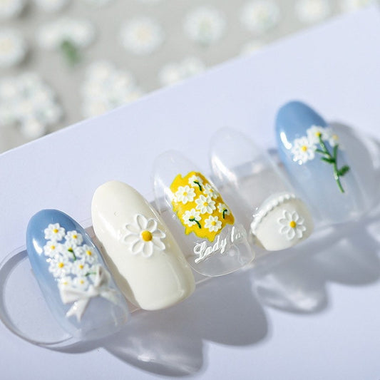Hello Claws | Mini Daisy Nail Deco Sticker
