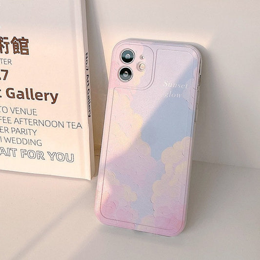 Pink Cream Cloud iPhone case