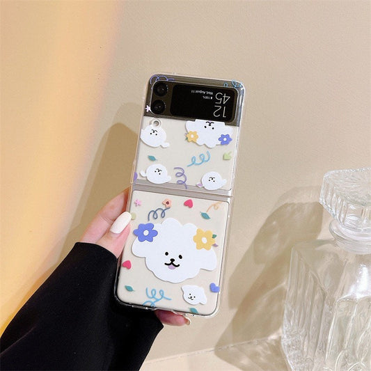 Puppy Samsung Galaxy Z Flip 4/ Z Flip 3 Phone Case