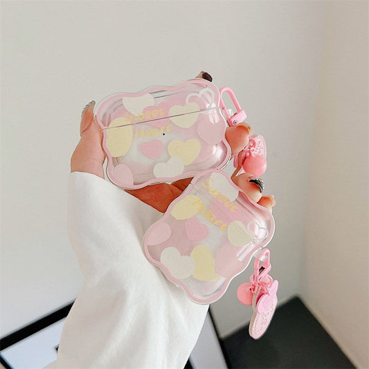 Pinky Sweet Heart Airpods Case