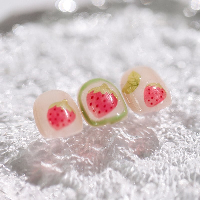 Hello Claws | Juicy Peach Jelly Nail Deco Sticker